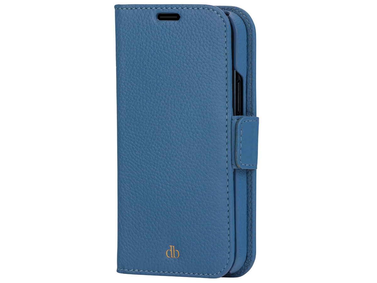 dbramante1928 New York 2in1 Case Blauw - iPhone 13 Hoesje Leer