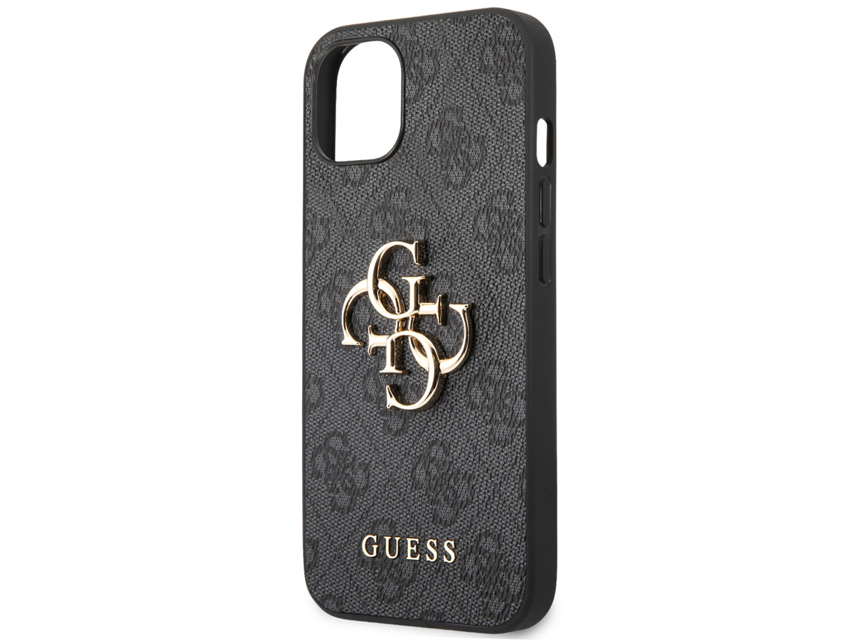 Guess Big 4G Monogram Case Grijs - iPhone 13 hoesje