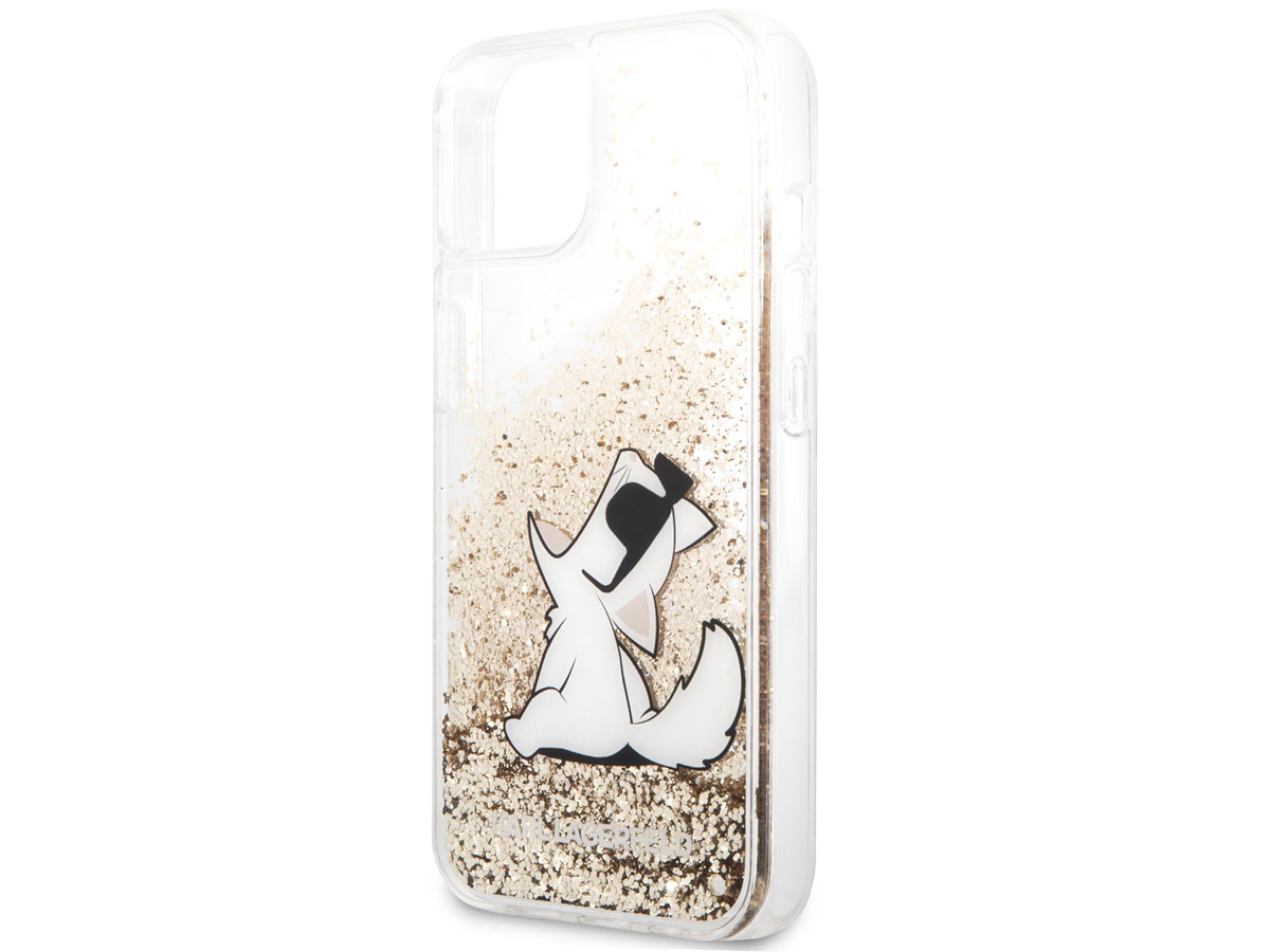 Karl Lagerfeld Fun Choupette Liquid Case - iPhone 13 hoesje