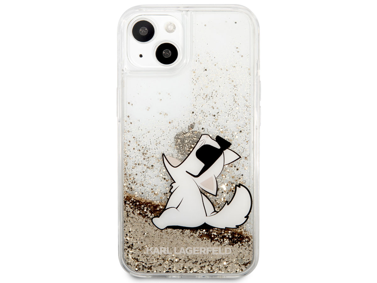 Karl Lagerfeld Fun Choupette Liquid Case - iPhone 13 hoesje