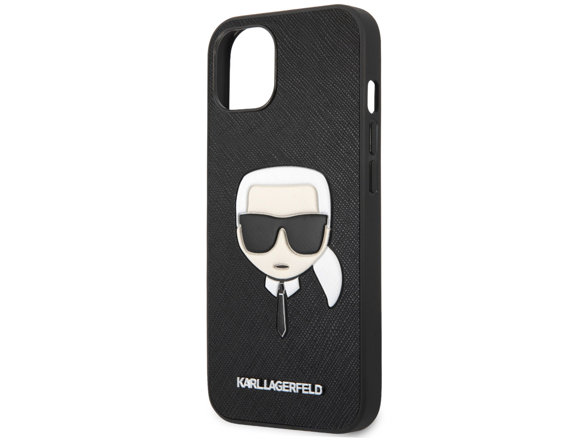 Karl Lagerfeld Ikonik Case Zwart - iPhone 13 hoesje