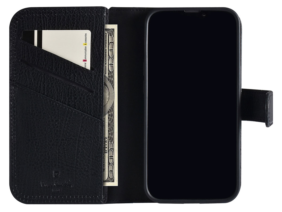 Pierre Cardin True Wallet Zwart Leer - iPhone 13 hoesje