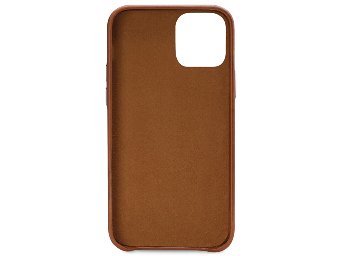 Senza Desire Card Case Burned Cognac - iPhone 13 hoesje Leer