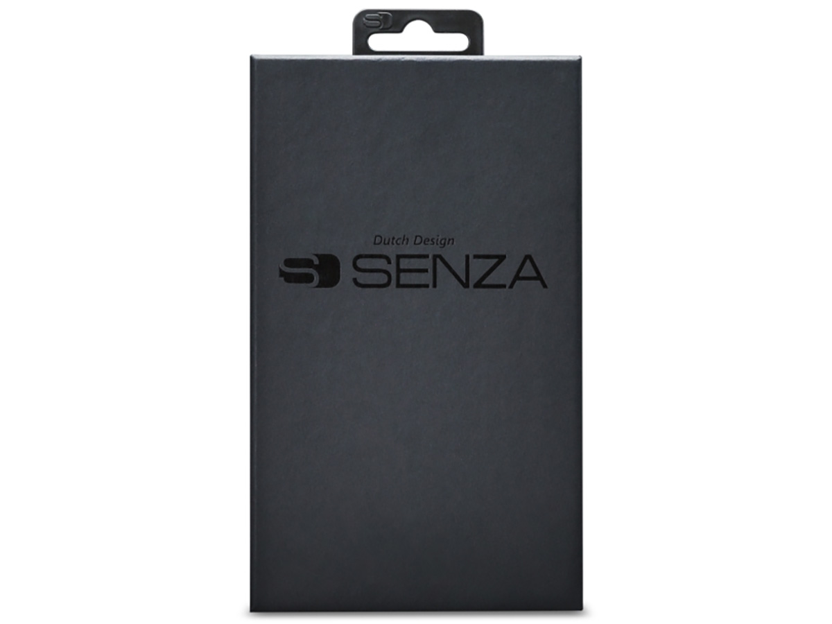 Senza Desire Card Case Burned Cognac - iPhone 13 hoesje Leer