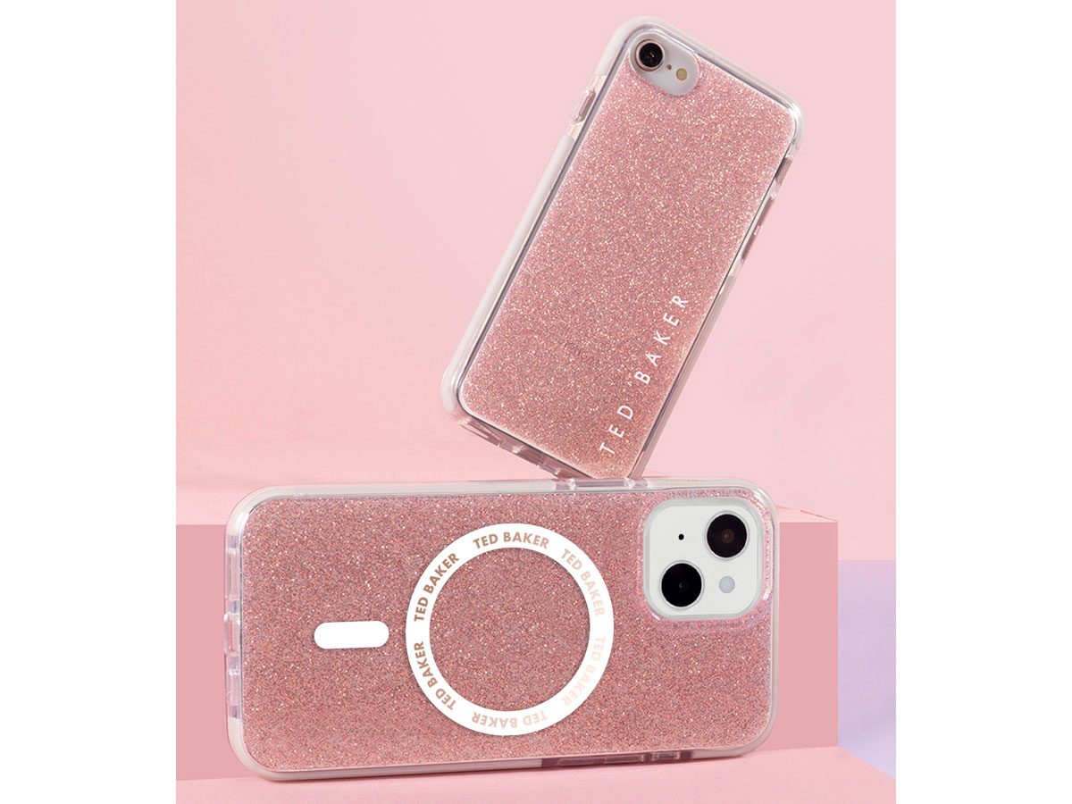 Ted Baker Glitsie Anti-Shock MagSafe Case - iPhone 13 Hoesje