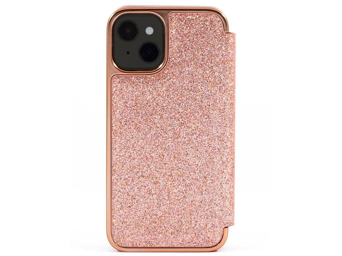 Ted Baker Glitsie Mirror Folio Case - iPhone 13 Hoesje