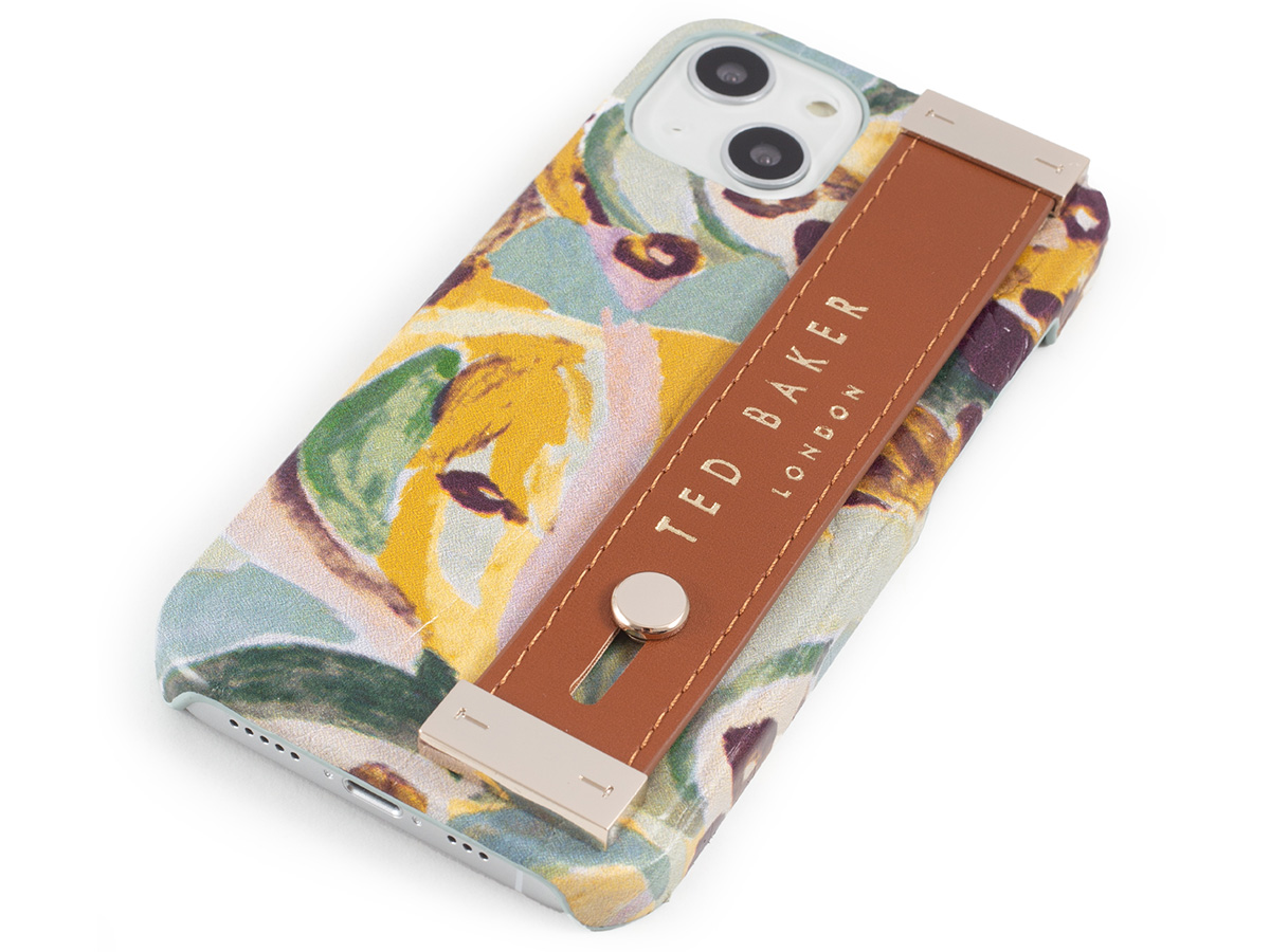 Ted Baker Juuli Finger Strap Case - iPhone 13 Hoesje