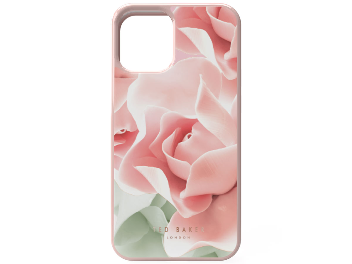 Ted Baker Porcelain Rose Anti-Shock Case - iPhone 13 Hoesje