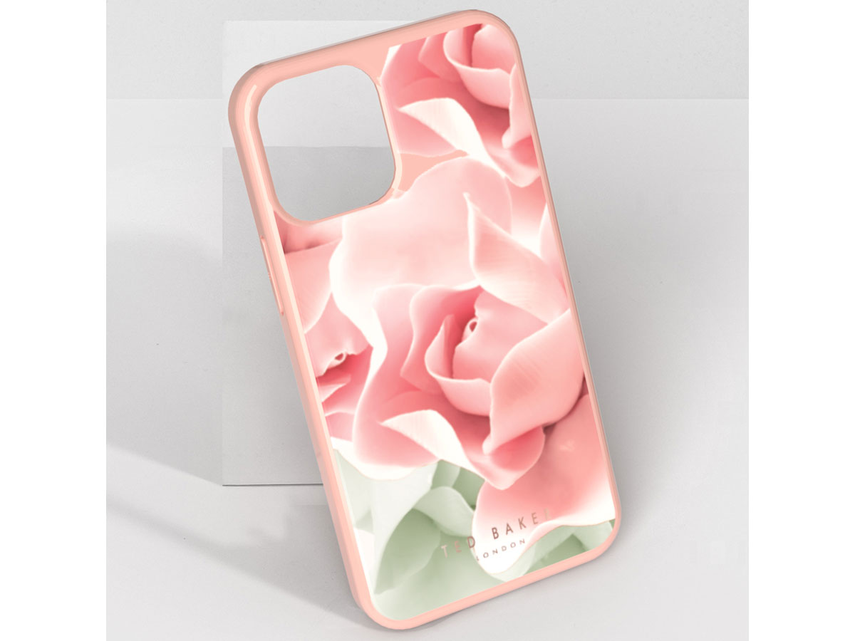 Ted Baker Porcelain Rose Anti-Shock Case - iPhone 13 Hoesje