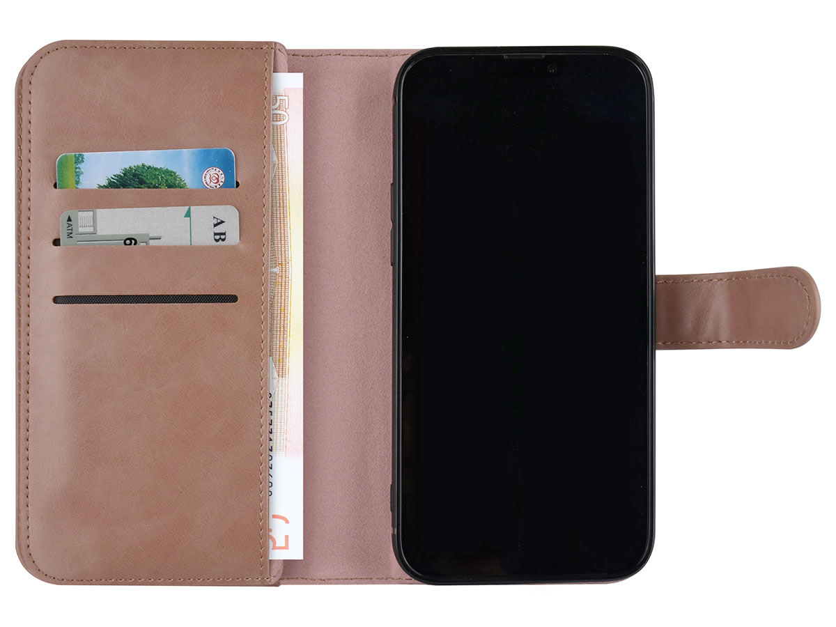 Uniq True Wallet Case Roze - iPhone 13 hoesje
