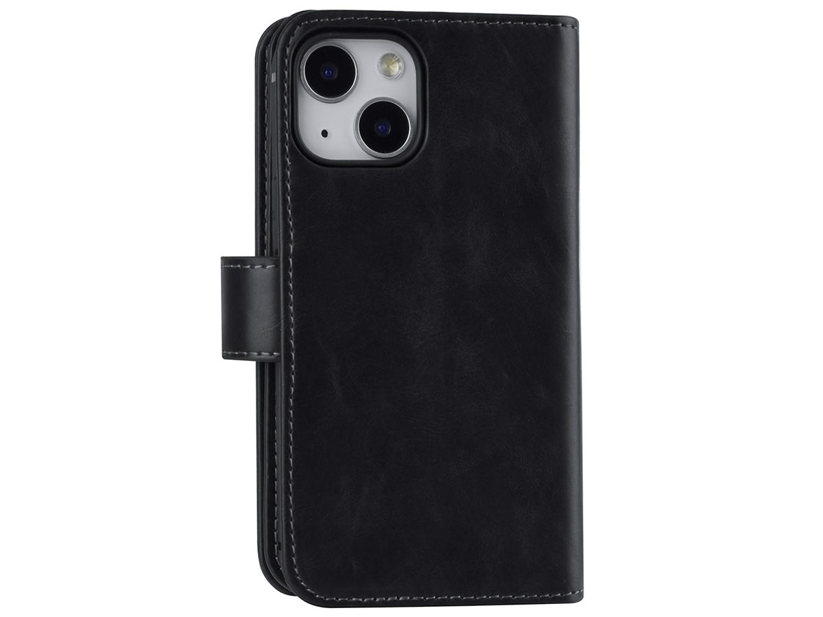 Uniq True Wallet Case Zwart - iPhone 13 hoesje