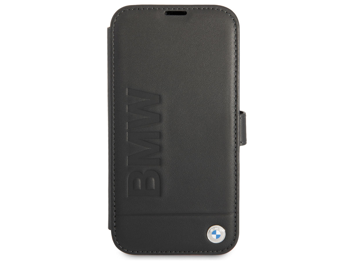 BMW Signature Leather Folio Case - iPhone 13 Mini Hoesje Leer