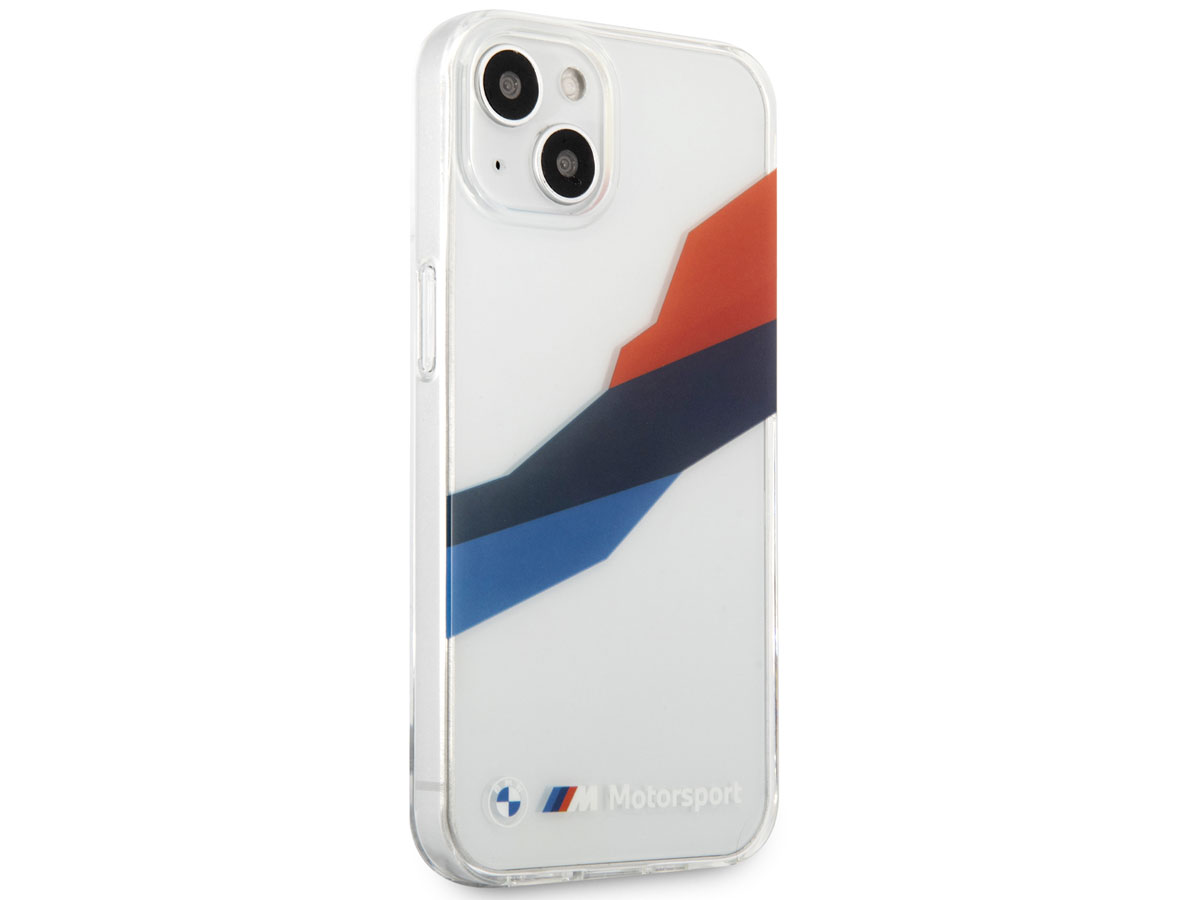 BMW M Motorsport Tricolor TPU Case - iPhone 13 Mini hoesje