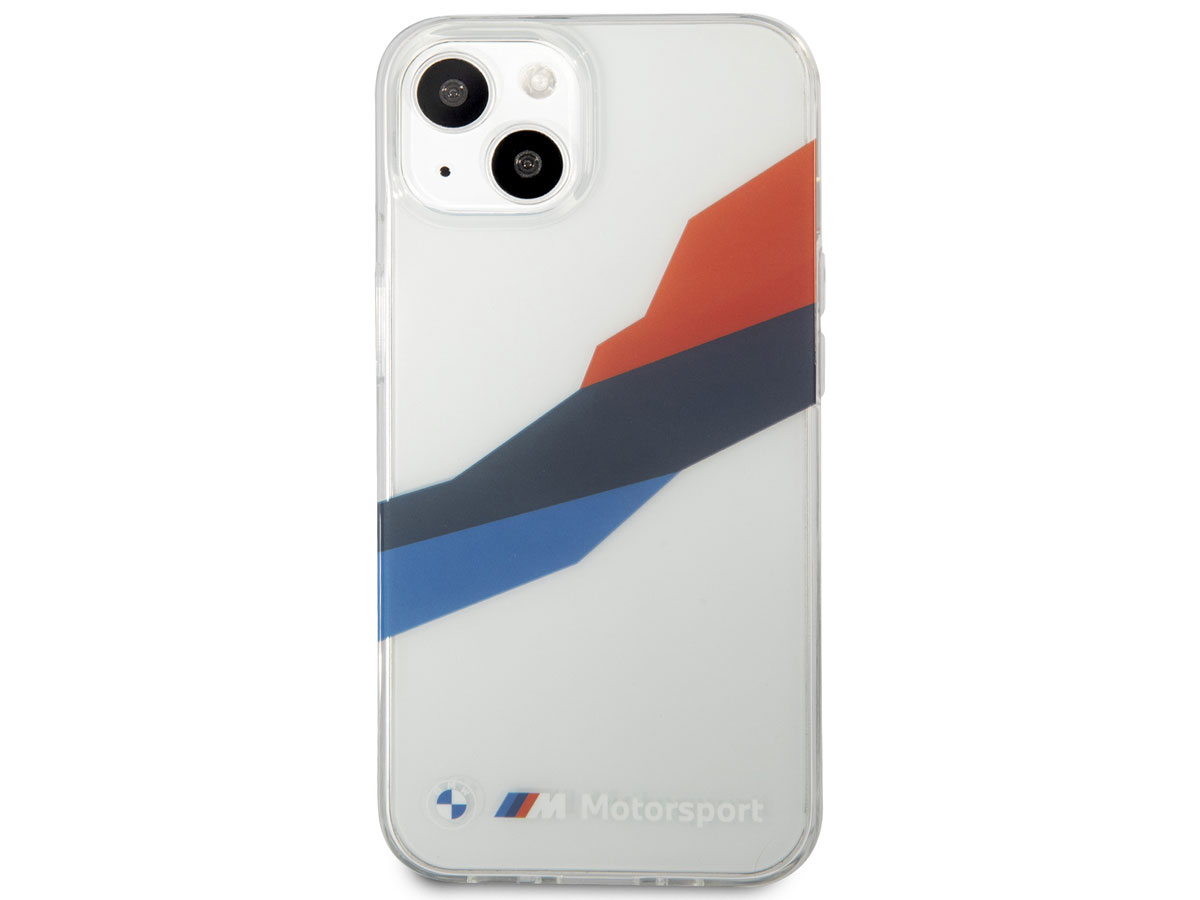 BMW M Motorsport Tricolor TPU Case - iPhone 13 Mini hoesje