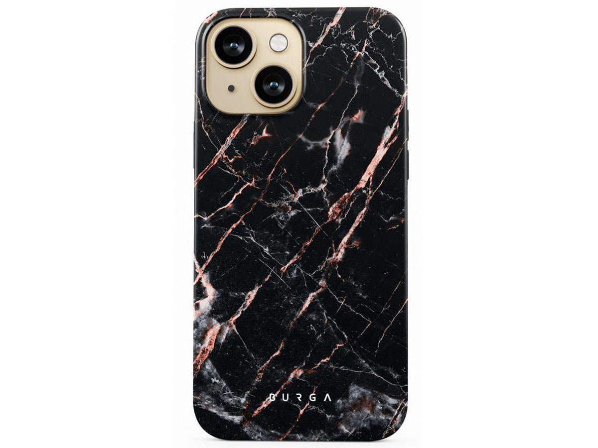 Burga Tough Case Rose Gold Marble - iPhone 13 Mini Hoesje