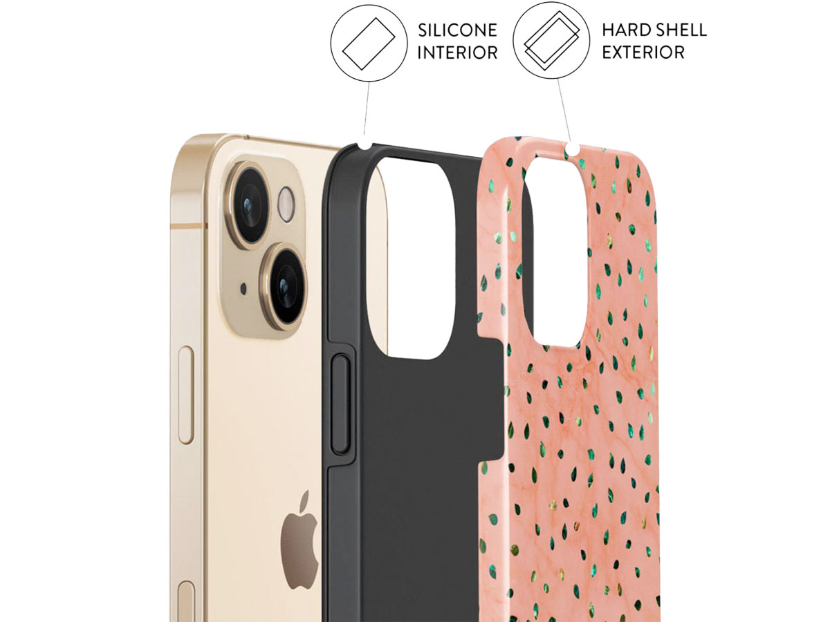 Burga Tough Case Watermelon Shake - iPhone 13 Mini Hoesje