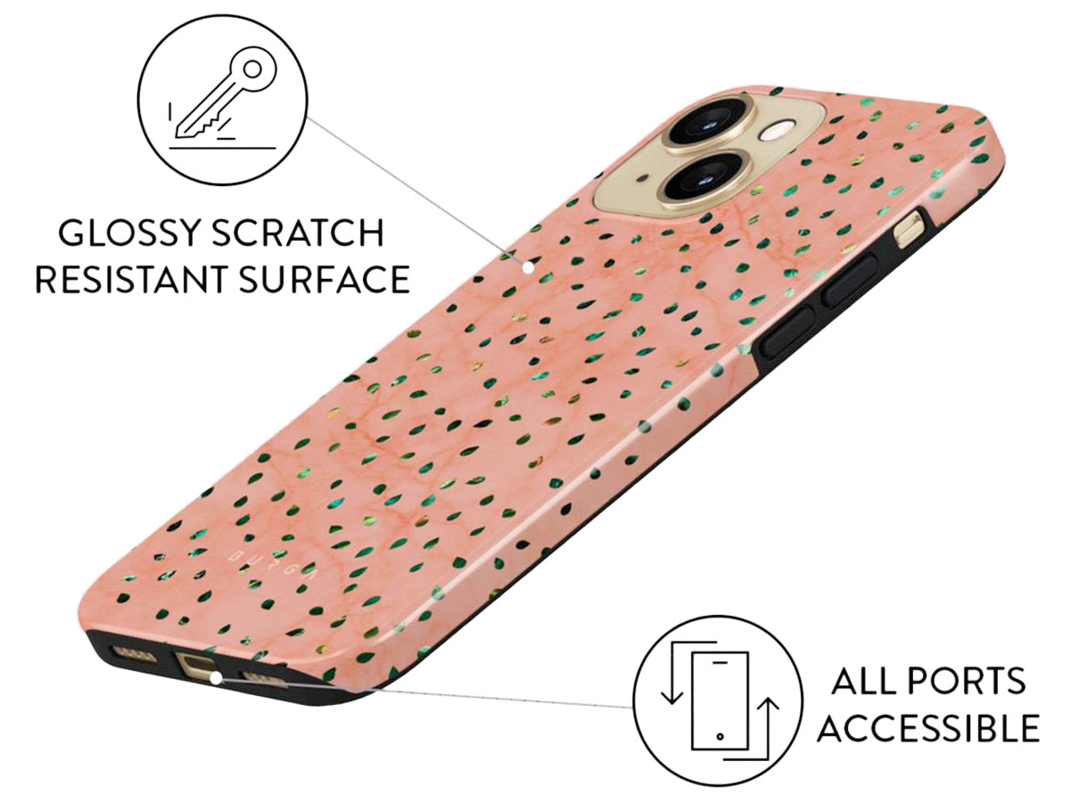 Burga Tough Case Watermelon Shake - iPhone 13 Mini Hoesje