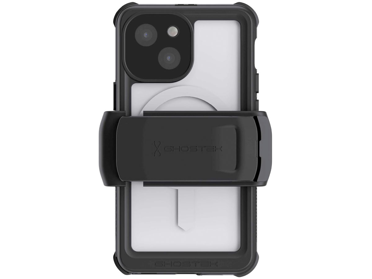 Ghostek Nautical 4 - Waterdicht iPhone 13 Mini hoesje met Riemclip Zwart