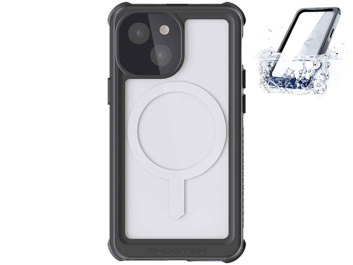 Ghostek Nautical 4 IP68 Waterdicht iPhone 13 Mini hoesje + Riemclip