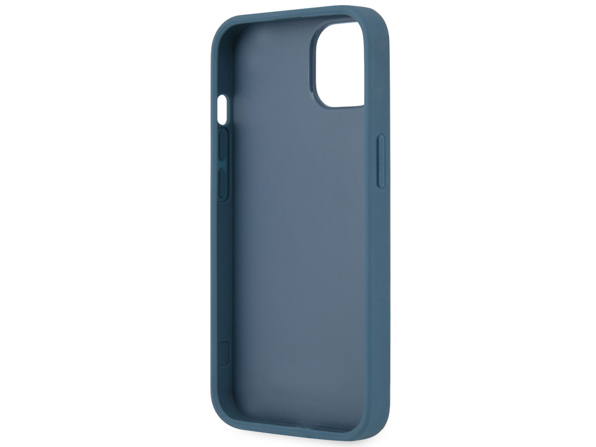 Guess Big 4G Monogram Case Blauw - iPhone 13 Mini hoesje