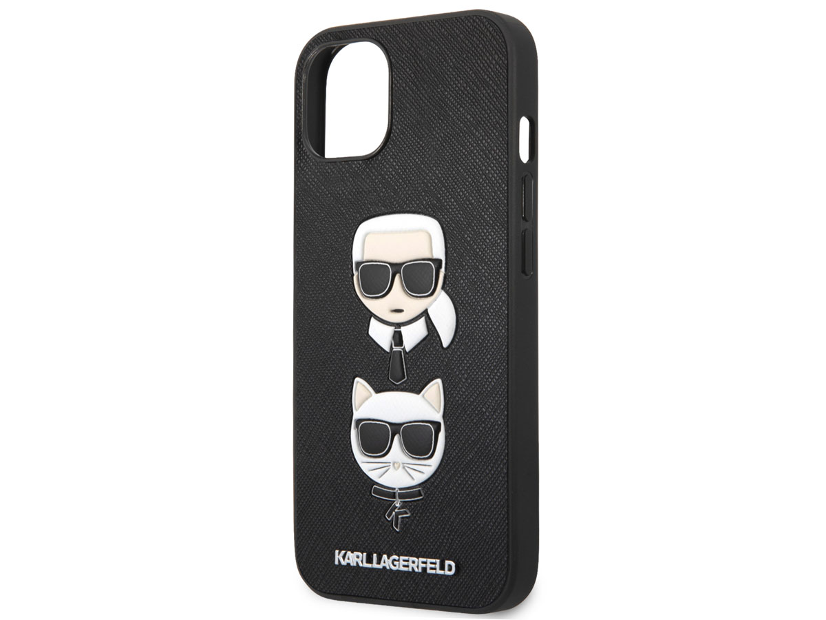 Karl Lagerfeld & Choupette Case - iPhone 13 Mini hoesje