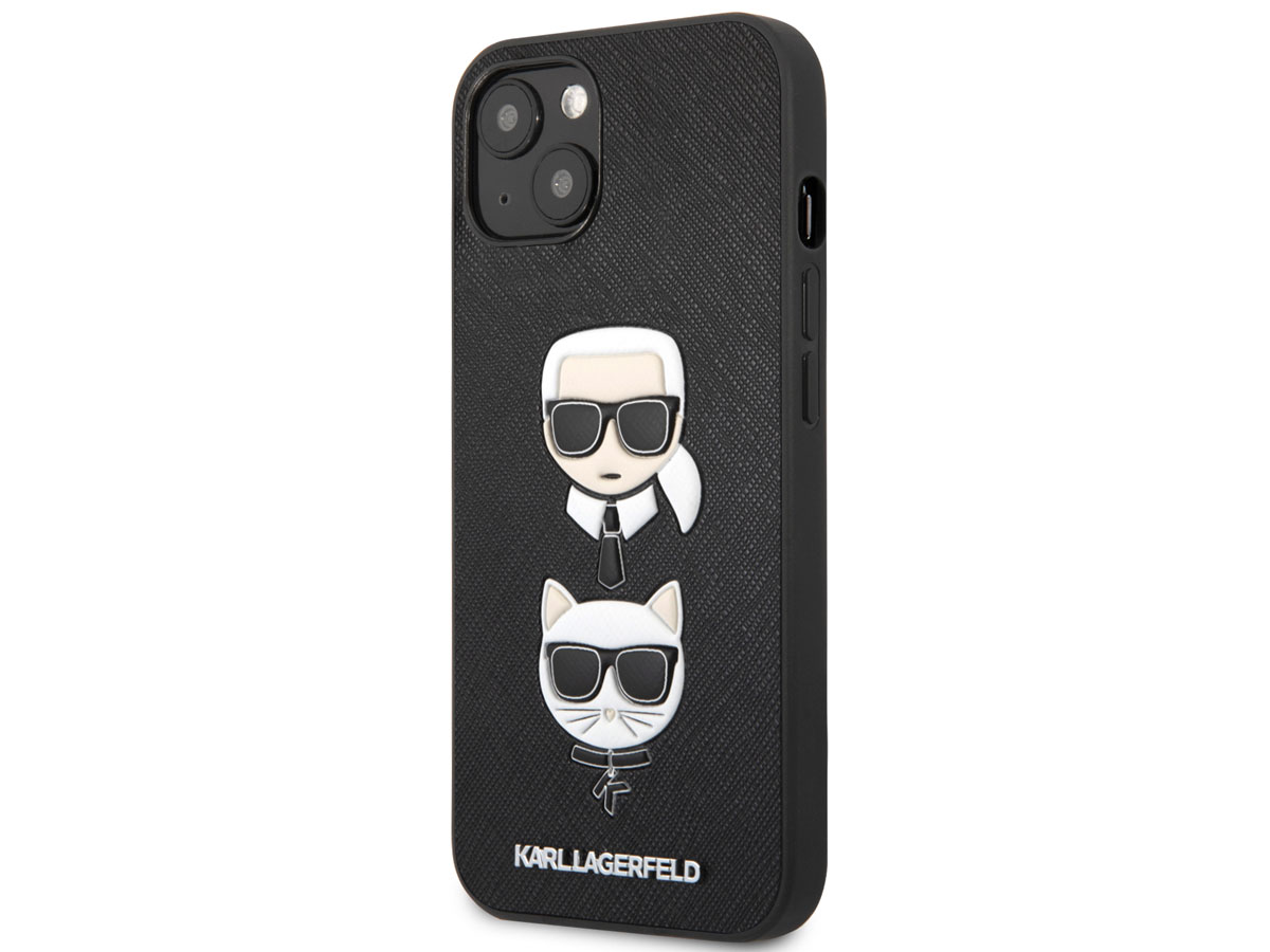 Karl Lagerfeld & Choupette Case - iPhone 13 Mini hoesje