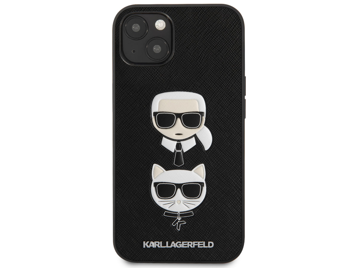 Karl Lagerfeld & Choupette Case - iPhone 13 Mini hoesje