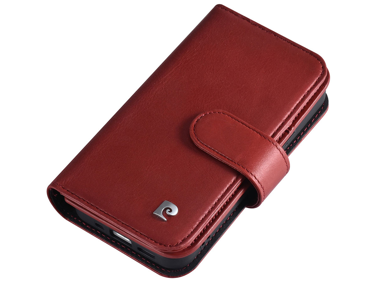 Pierre Cardin True Wallet Rood Leer - iPhone 13 Mini hoesje