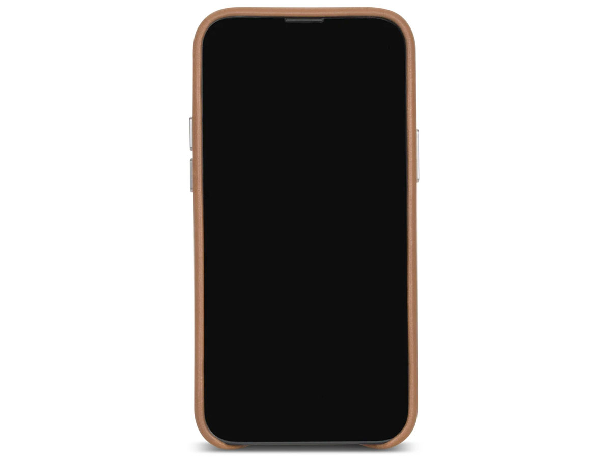 Sena LeatherSkin Case Bruin - iPhone 13 Mini Hoesje Leer