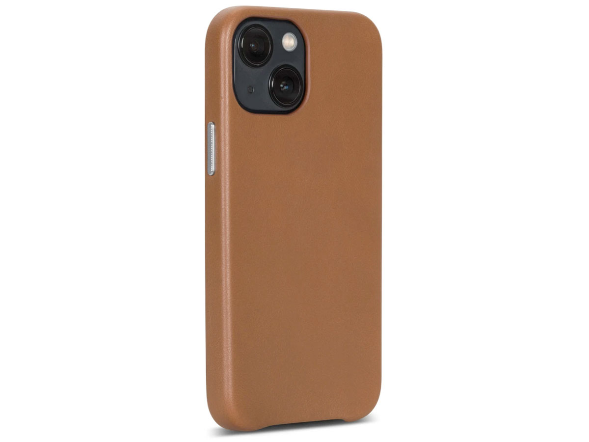 Sena LeatherSkin Case Bruin - iPhone 13 Mini Hoesje Leer