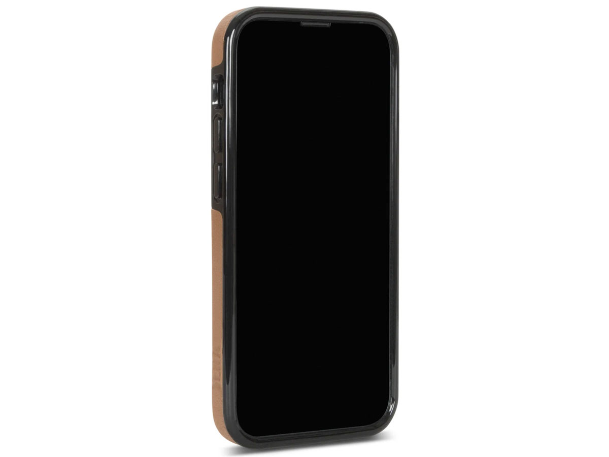 Sena Lugano Wallet Bruin - iPhone 13 Mini Hoesje Leer