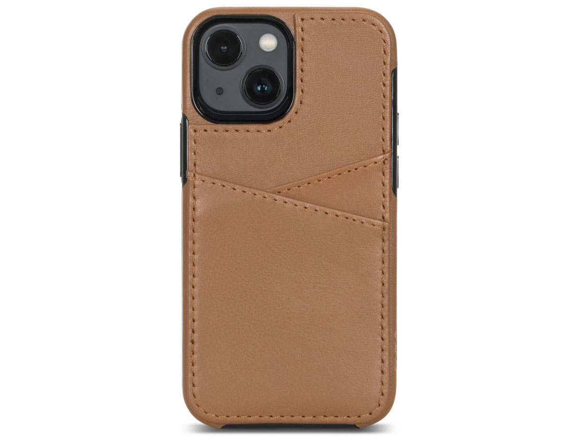 Sena Lugano Wallet Bruin - iPhone 13 Mini Hoesje Leer