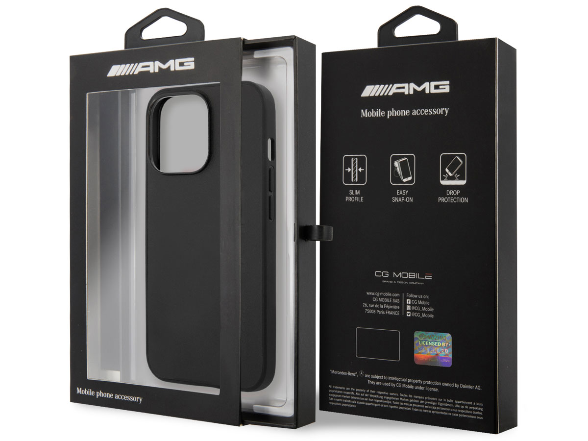 Mercedes-AMG Debossed Logo Case - iPhone 13 Pro hoesje