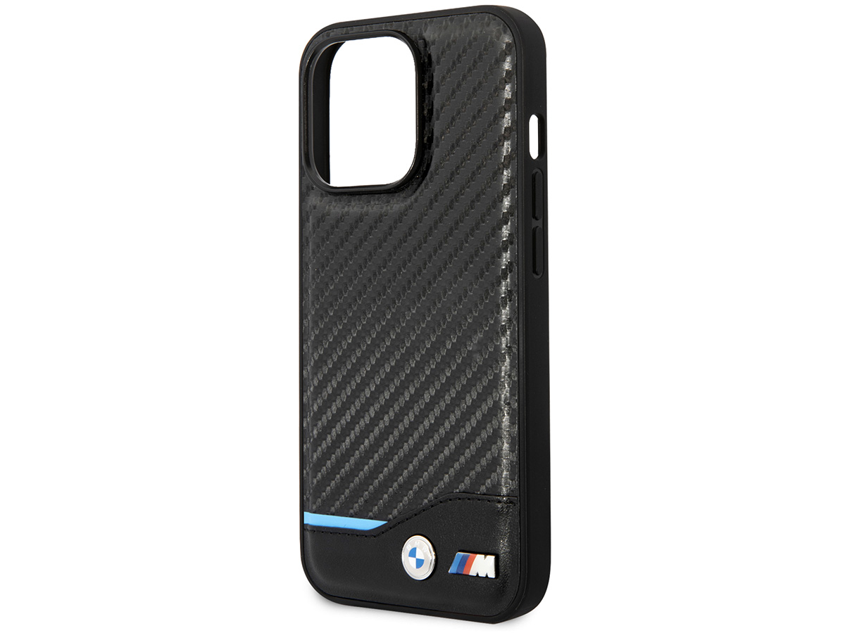 BMW M Carbon Look Case - iPhone 13 Pro hoesje