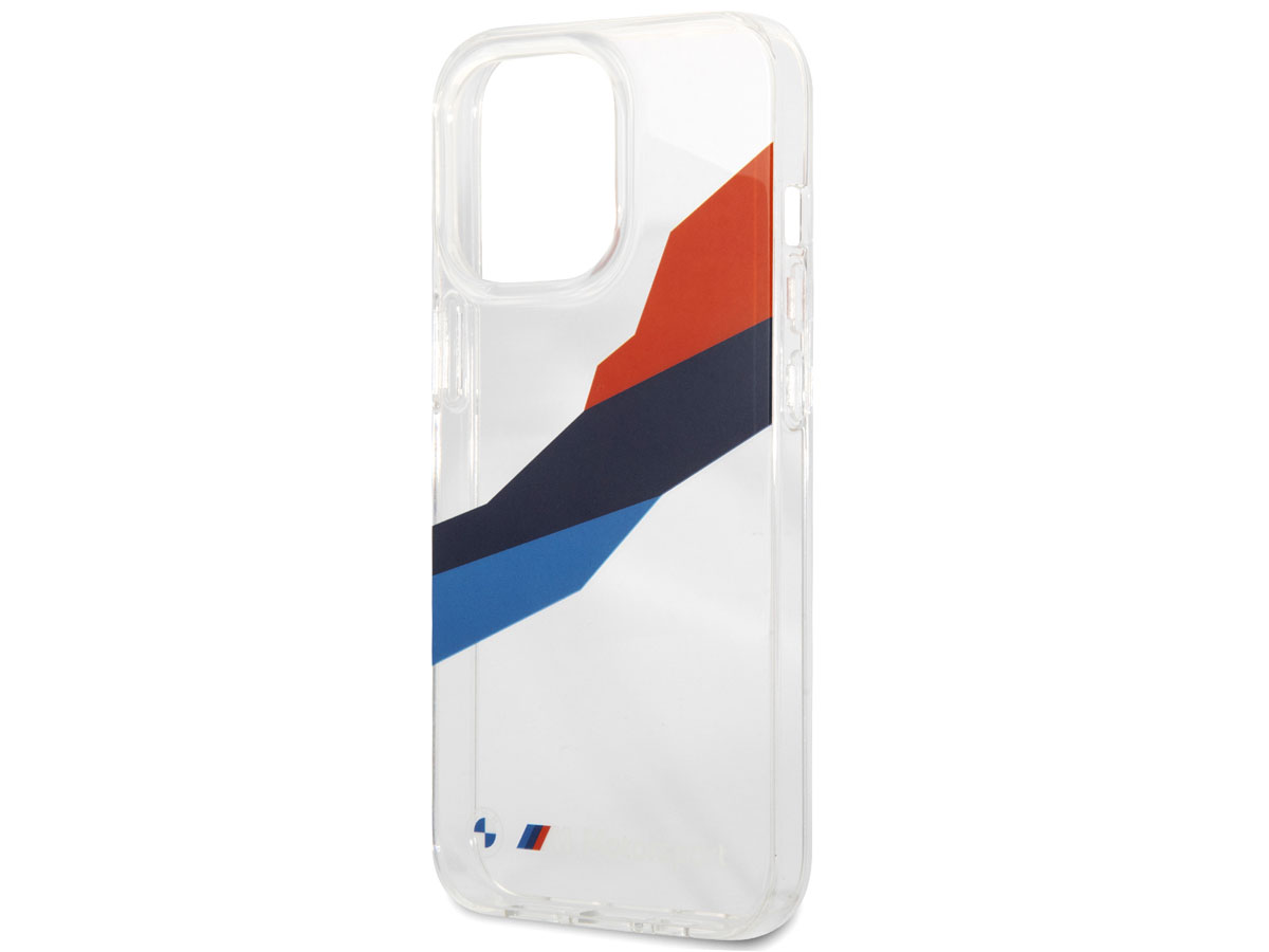 BMW M Motorsport Tricolor TPU Case - iPhone 13 Pro hoesje