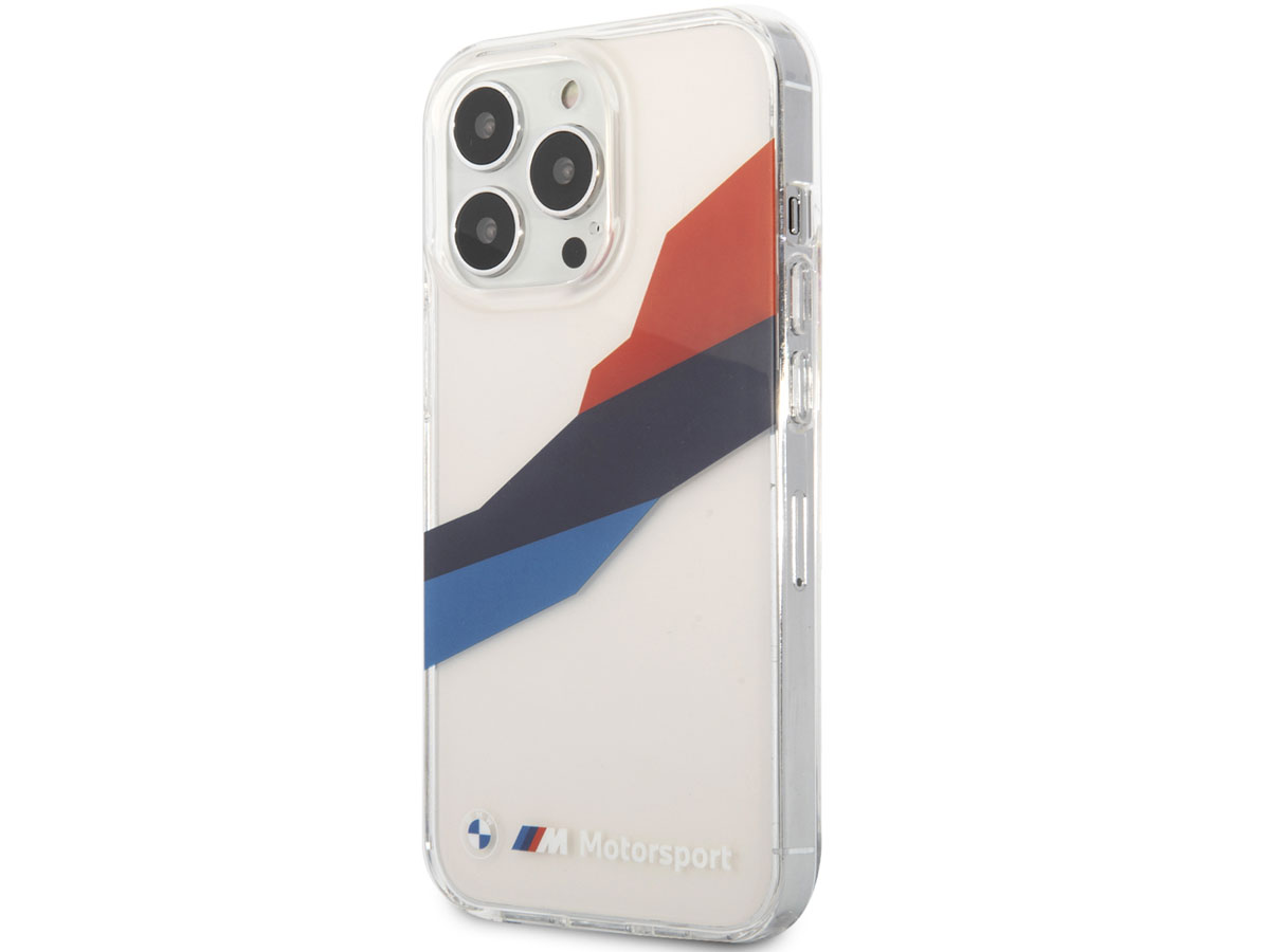 BMW M Motorsport Tricolor TPU Case - iPhone 13 Pro hoesje