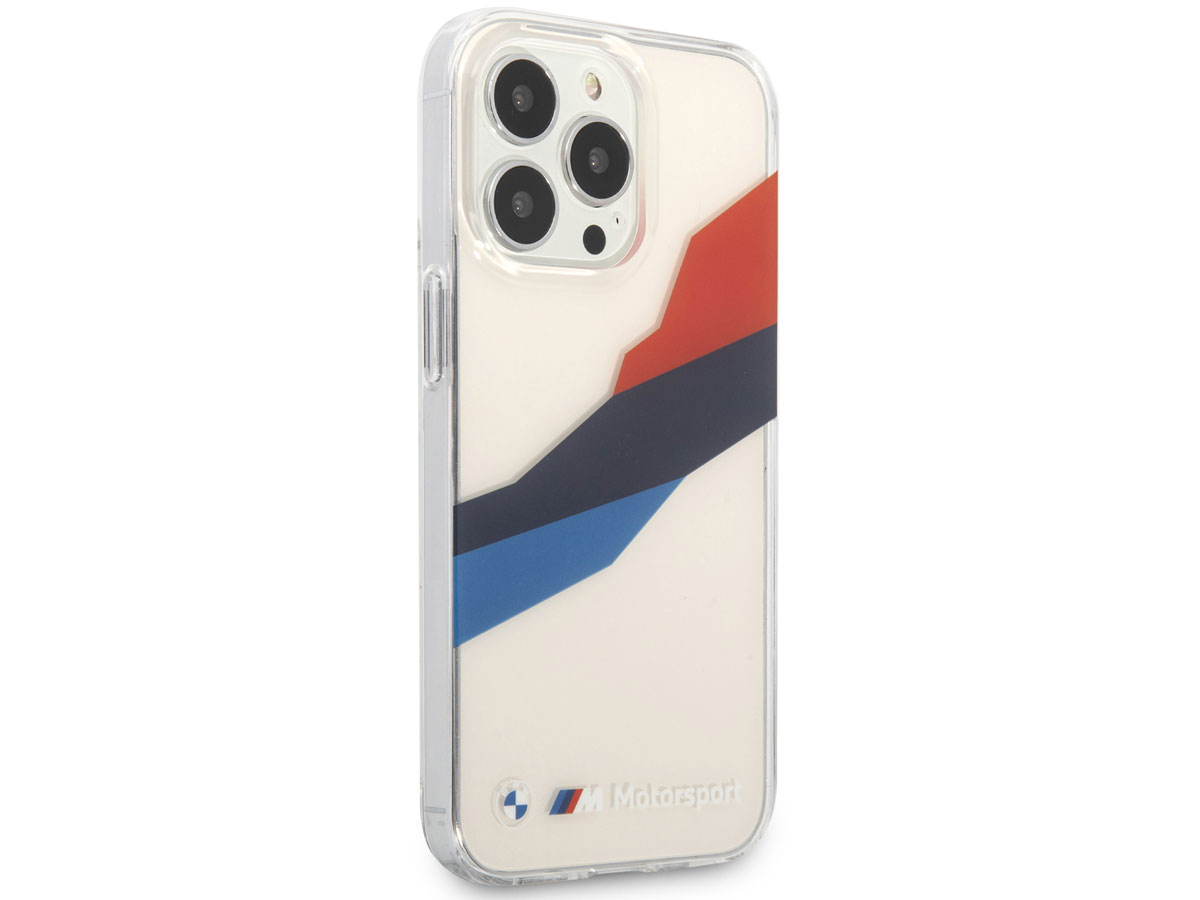 BMW M Motorsport Tricolor TPU Case - iPhone 13 Pro hoesje