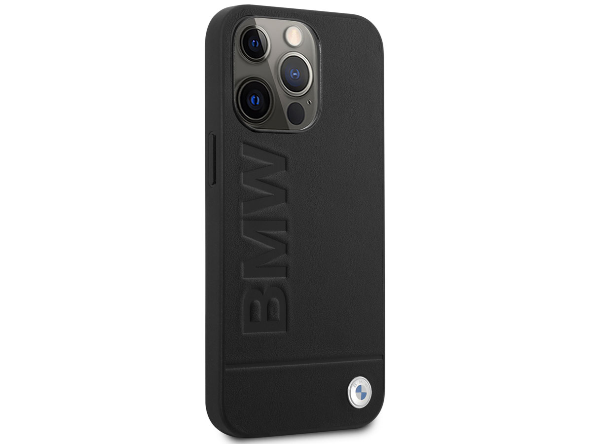 BMW Signature Leather Case - iPhone 13 Pro hoesje