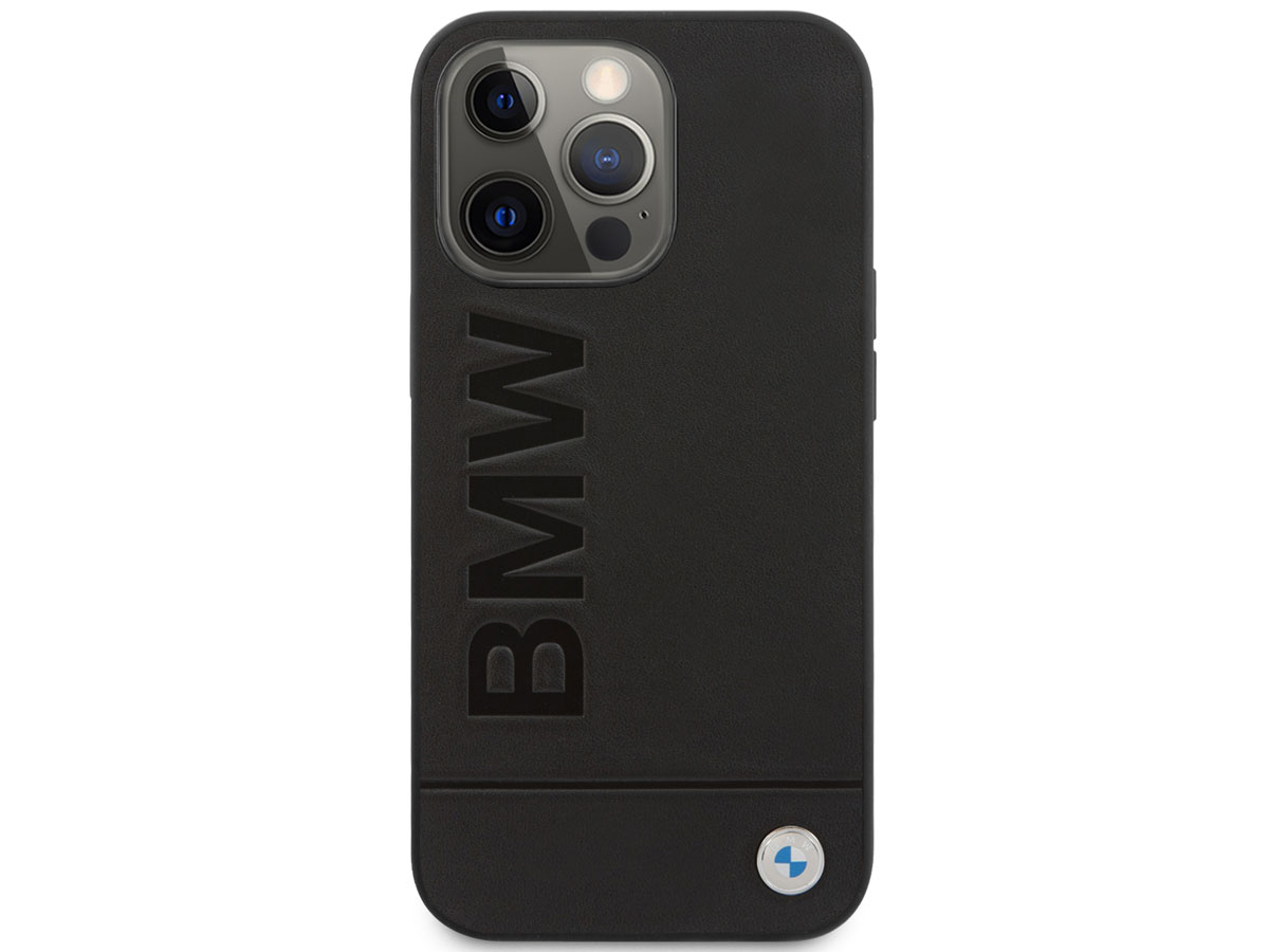 BMW Signature Leather Case - iPhone 13 Pro hoesje