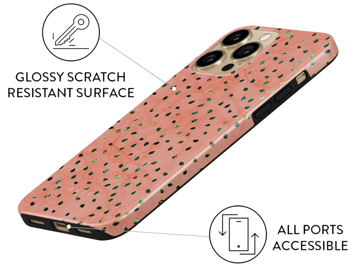 Burga Tough Case Watermelon Shake - iPhone 13 Pro Hoesje