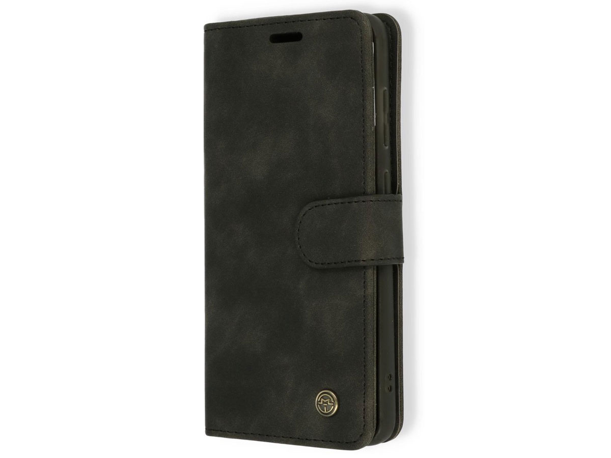 CaseMe 2in1 Magnetic Bookcase Zwart - iPhone 13 Pro Hoesje