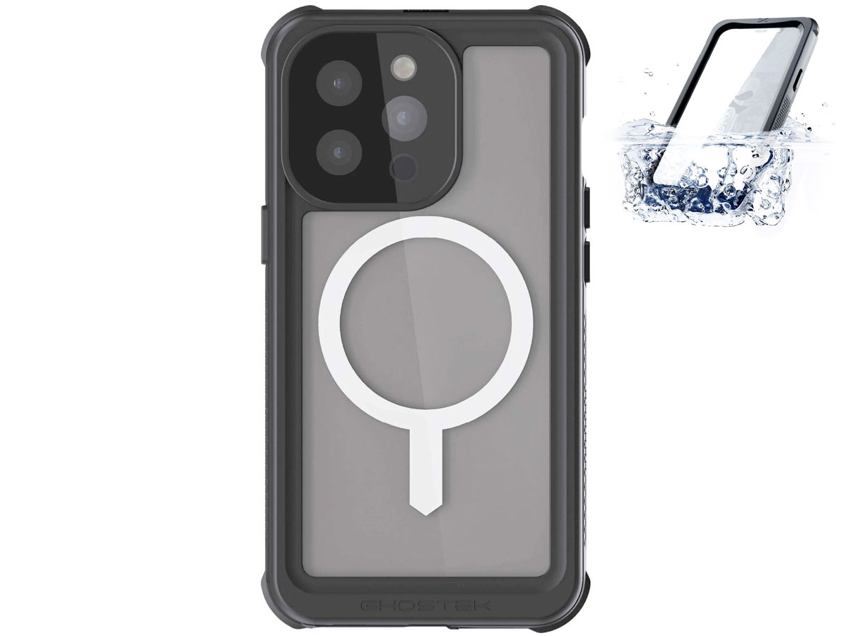 Ghostek Nautical 4 IP68 Waterdicht iPhone 13 Pro hoesje + Riemclip