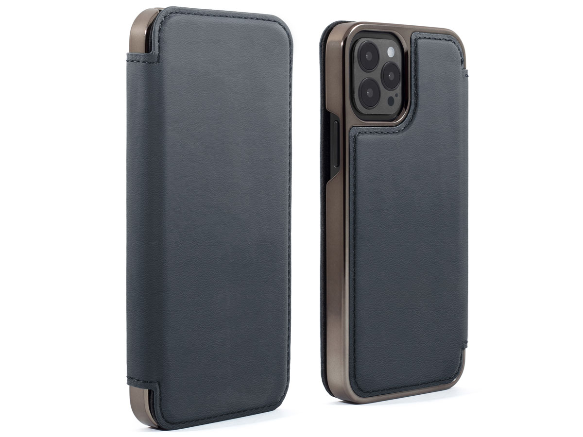 Greenwich Blake Leather Folio Seal - iPhone 13 Pro Hoesje