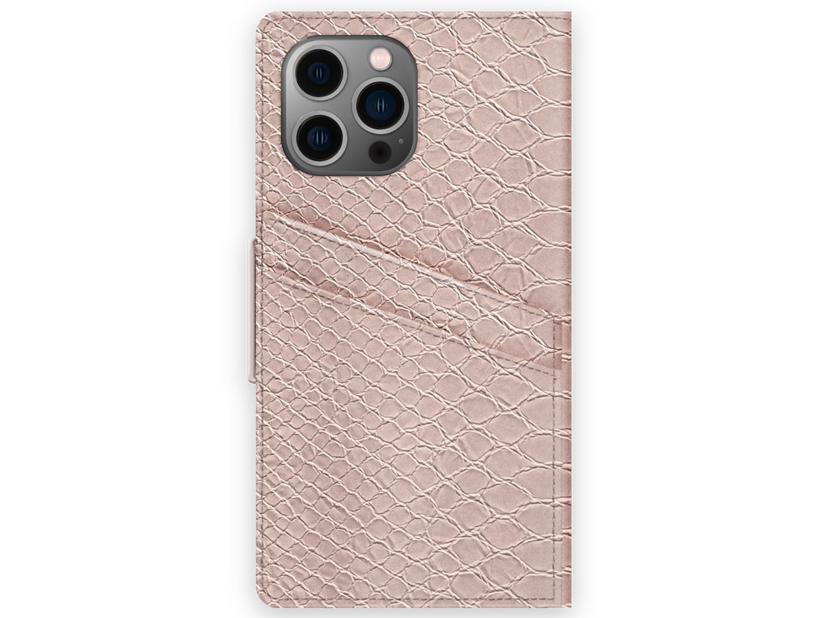 iDeal of Sweden Atelier Wallet Lotus Snake - iPhone 13 Pro hoesje