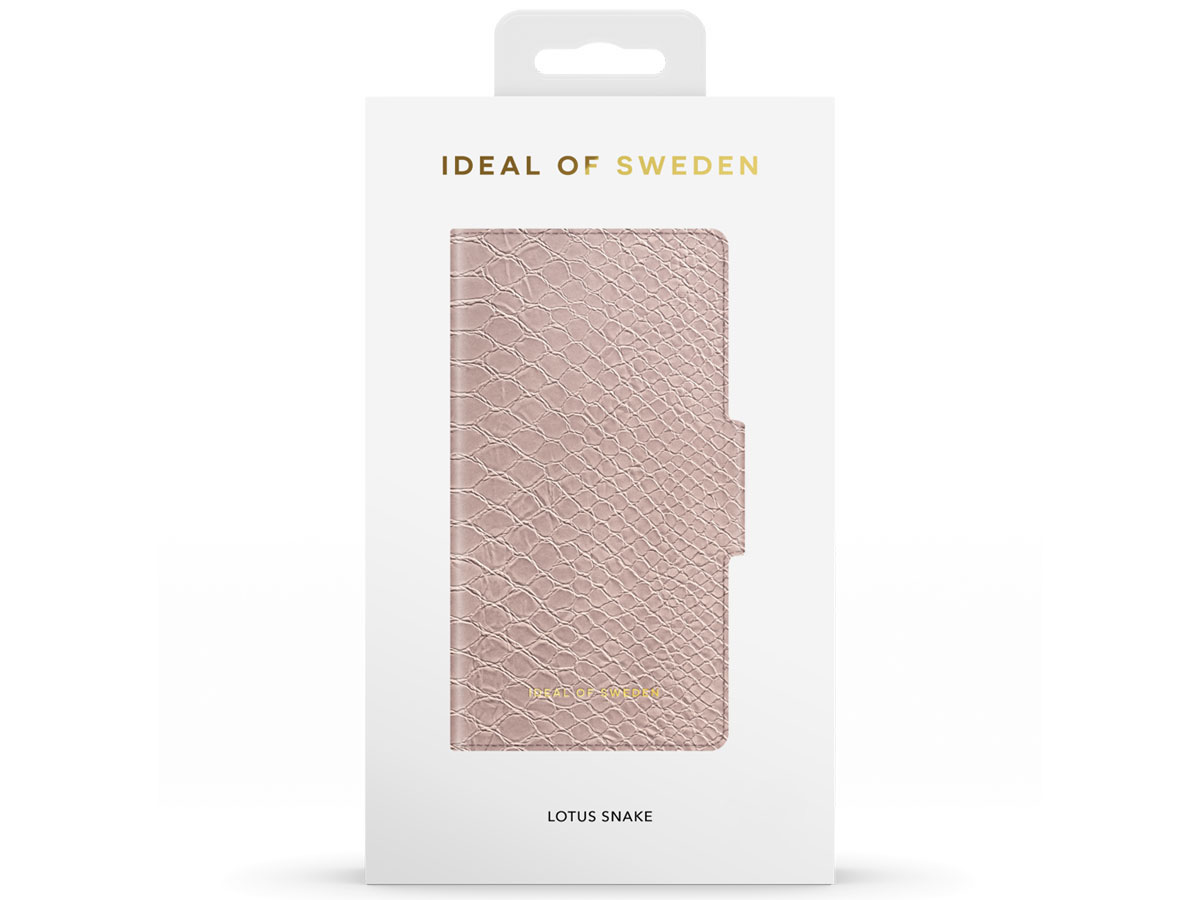 iDeal of Sweden Atelier Wallet Lotus Snake - iPhone 13 Pro hoesje