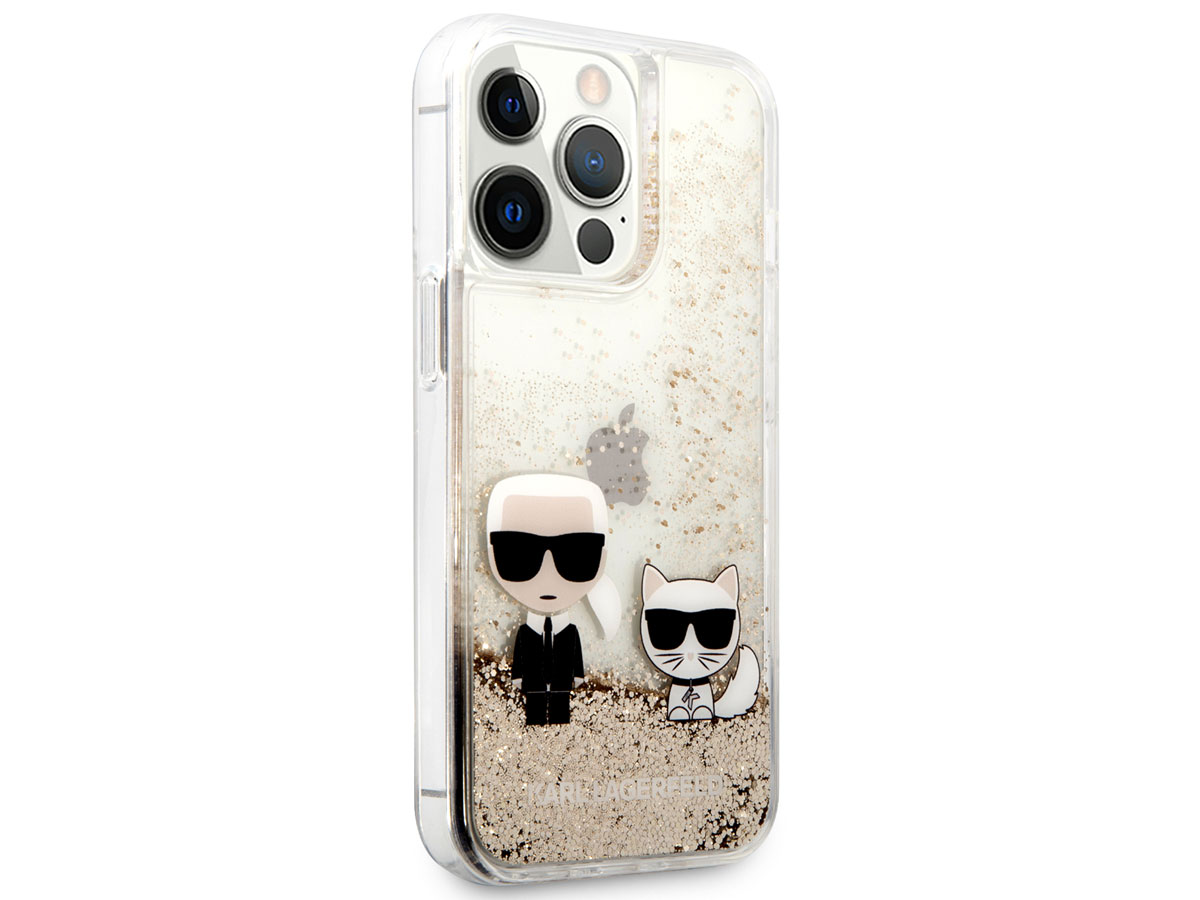 Karl Lagerfeld Ikonik Duo Liquid Case - iPhone 13 Pro hoesje
