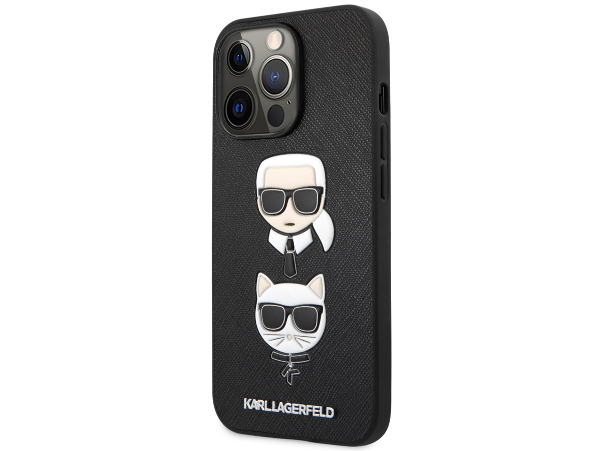 Karl Lagerfeld & Choupette Case - iPhone 13 Pro hoesje