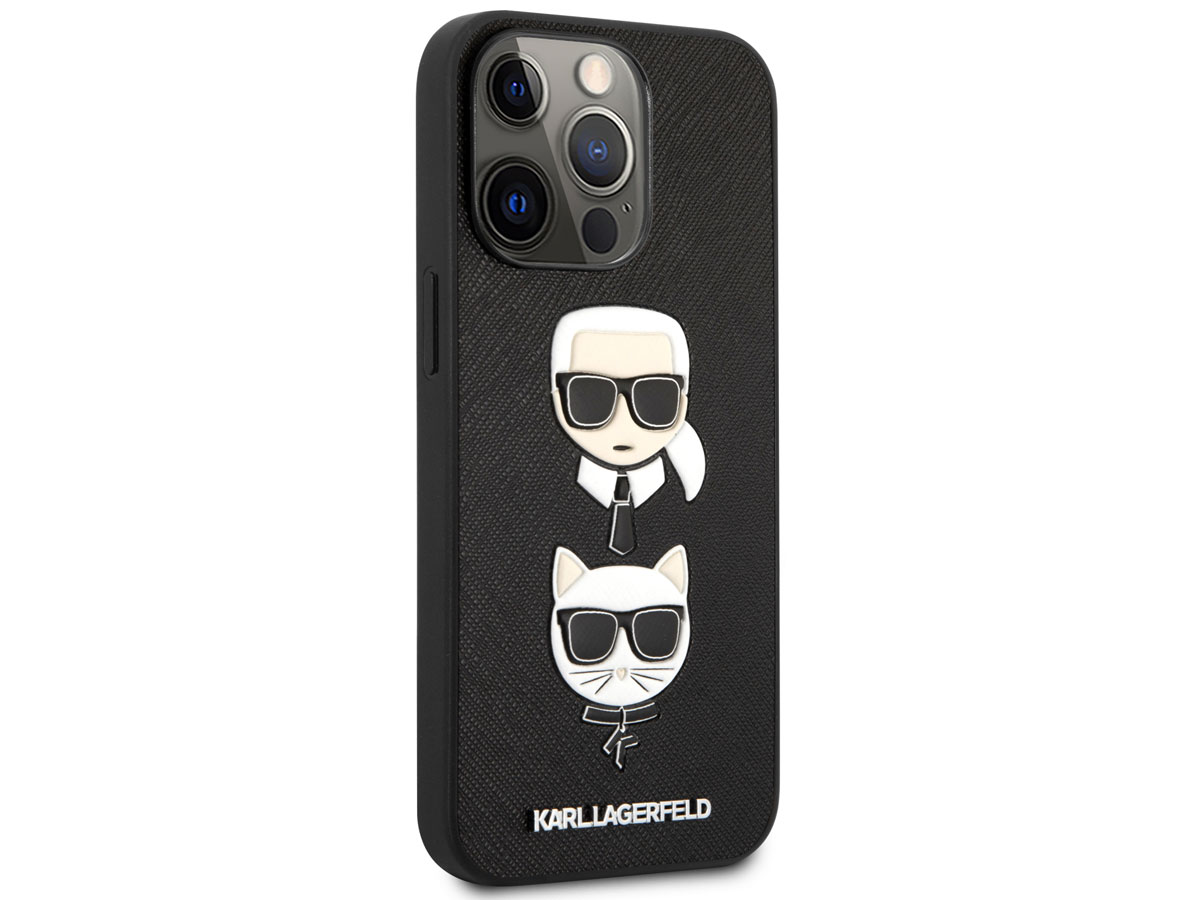 Karl Lagerfeld & Choupette Case - iPhone 13 Pro hoesje