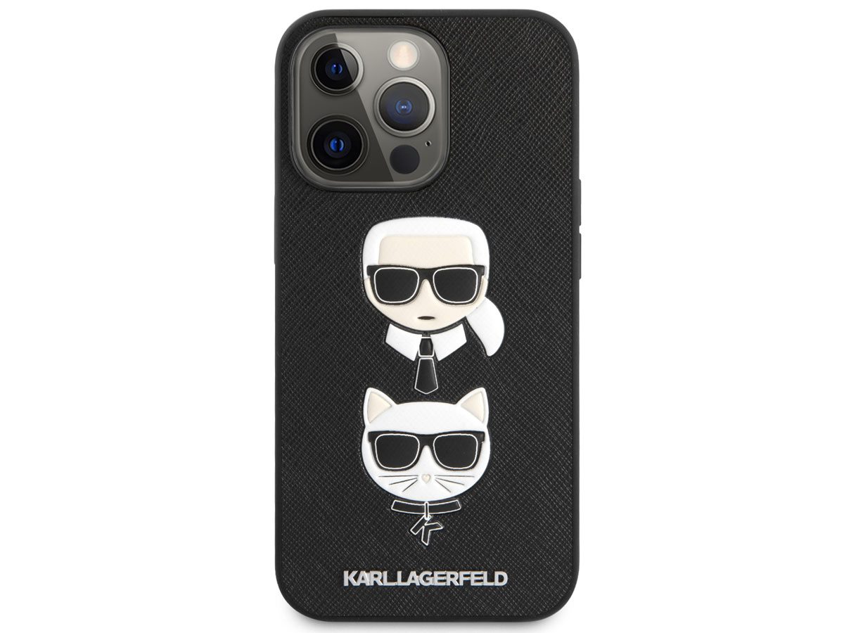 Karl Lagerfeld & Choupette Case - iPhone 13 Pro hoesje