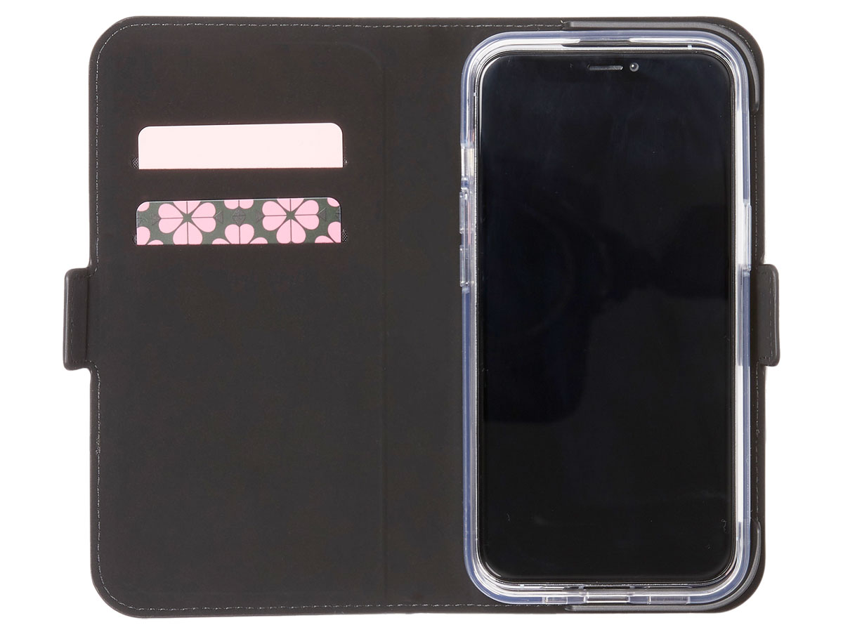 Kate Spade Spencer Mag Folio Zwart - iPhone 13/13 Pro Hoesje Uitneembaar